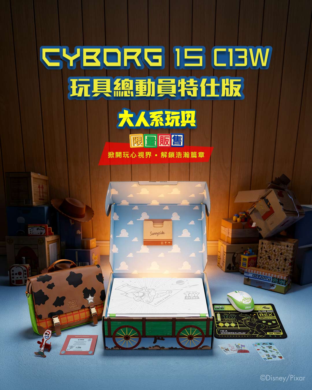 Cyborg 15 Toy Story Edition C13W