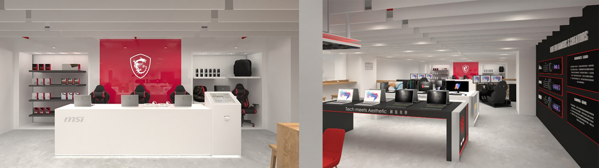 微星科技展示服務旗艦店全新開幕