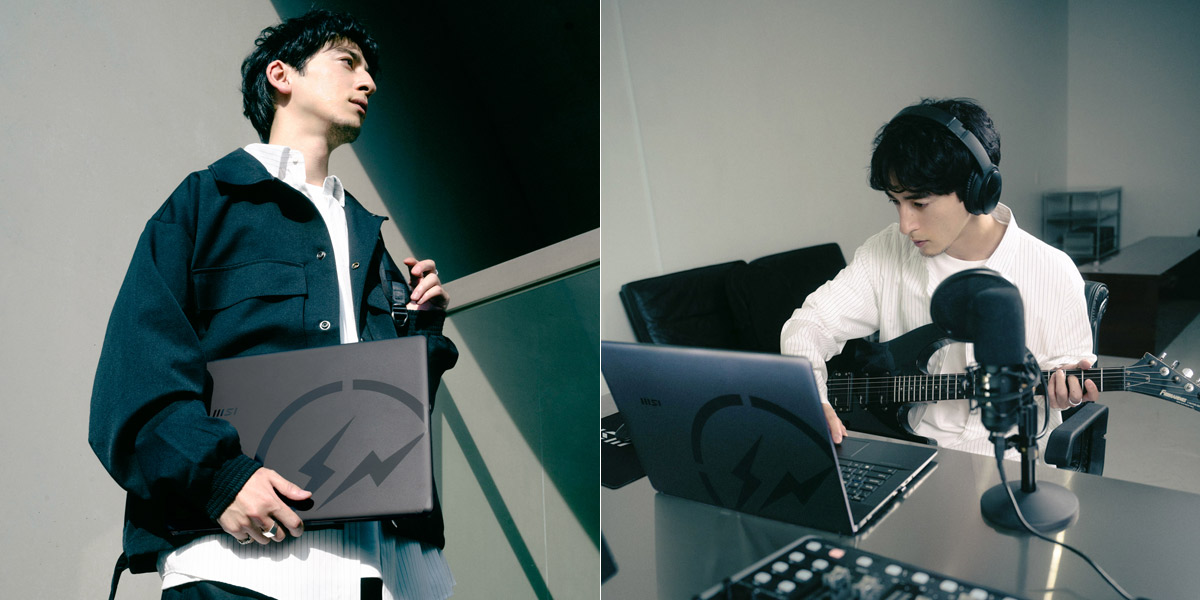 MSI x Fragment Design重磅聯名 Creator Z16藤原浩聯名限定版 引爆跨界美學新浪潮