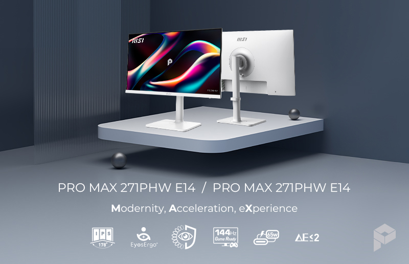 MSI 全新商務產品線PRO MAX系列 打造高效生產力與舒適視覺體驗的最佳選擇