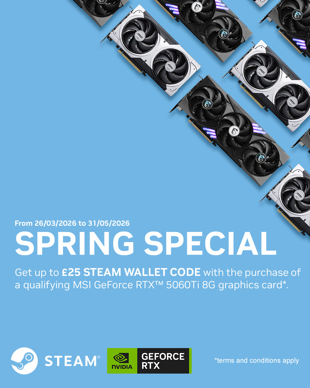 Spring Special Steam Promo