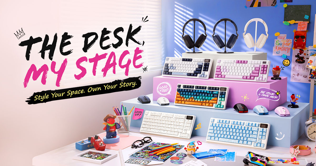 The Desk My Stage