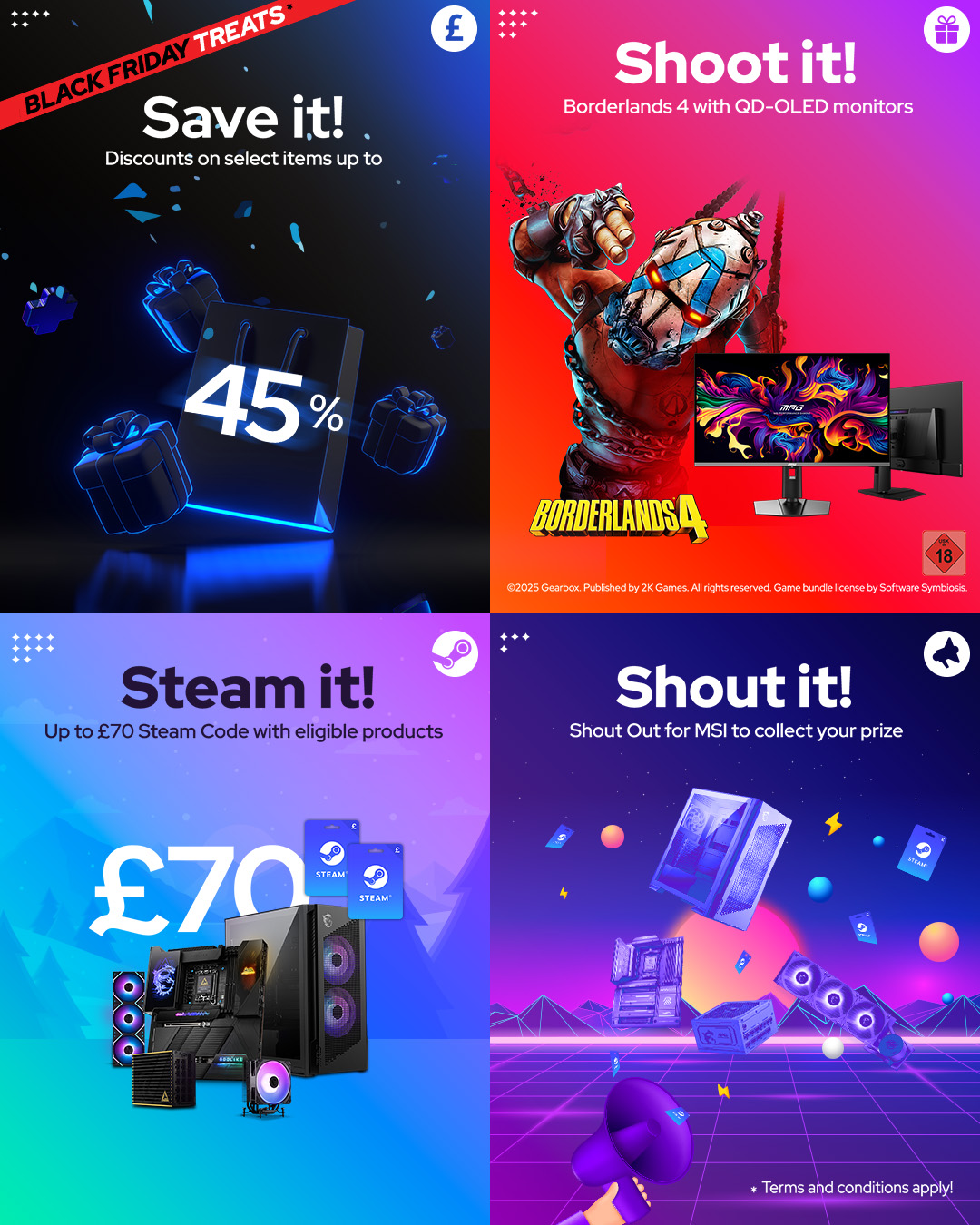 MSI Black Friday Treats