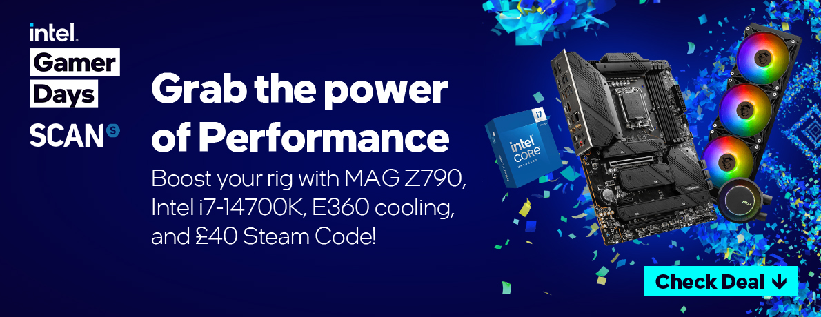 Save More With Processor + Motherboard + Liquid Cooling and £40 Steam Code!