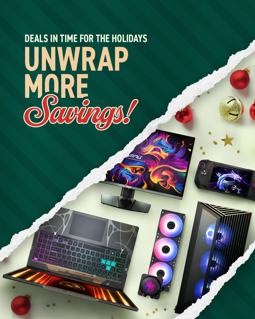 MSI Deal Page - Holiday Sale