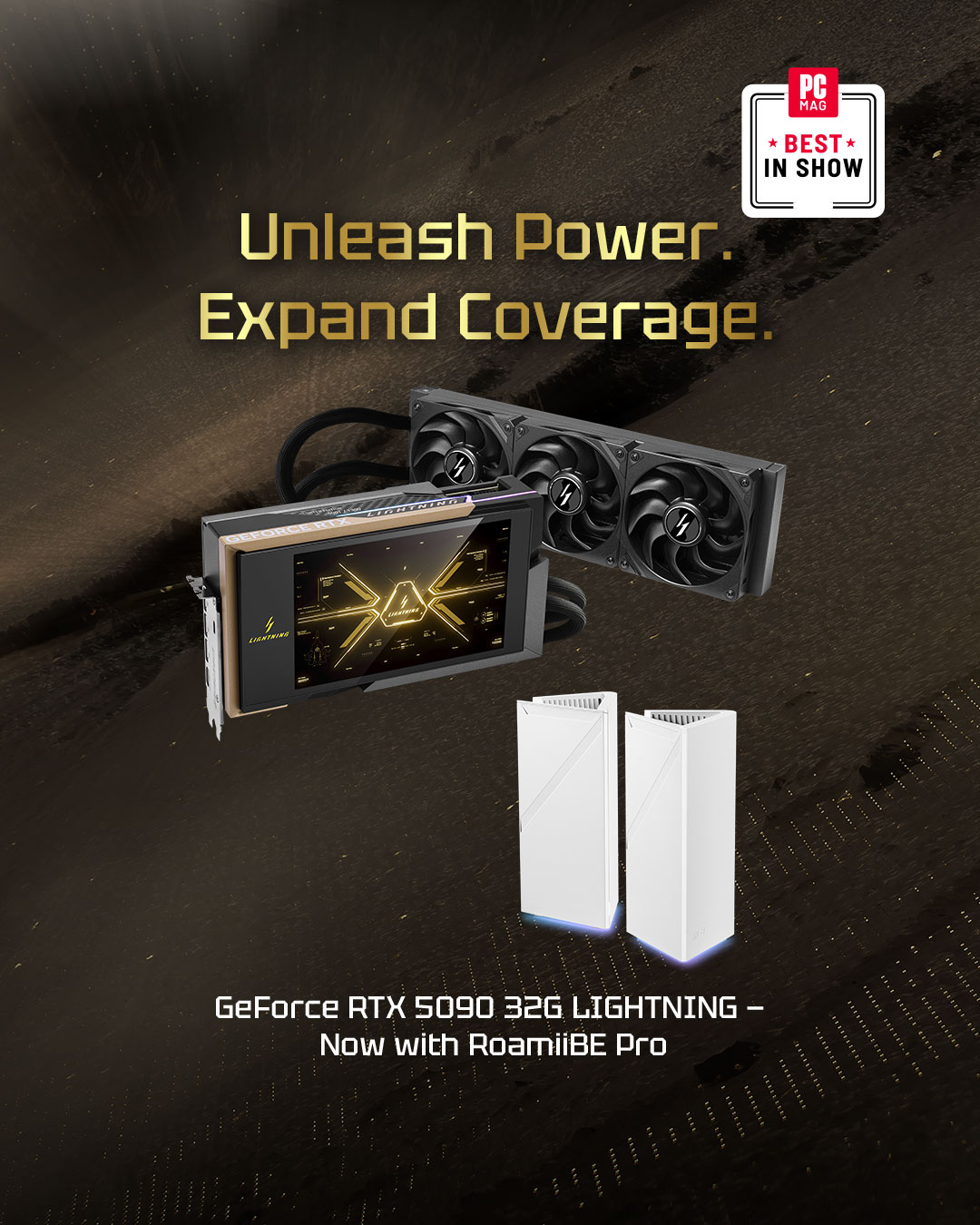 LIGHTNIG PROMO with ROAMII BE PRO