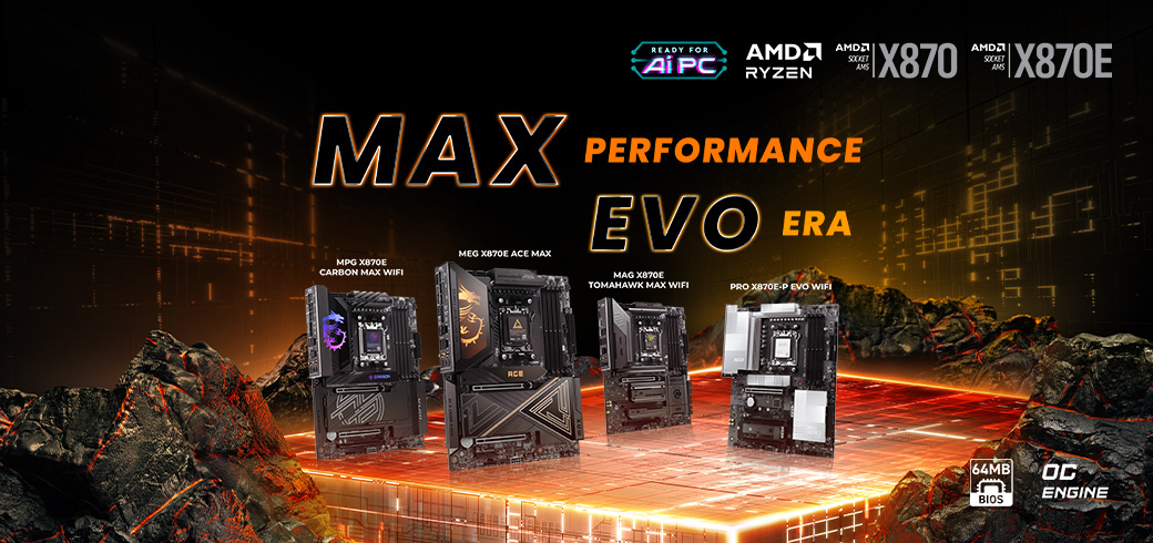 X870E MAX/EVO Serie