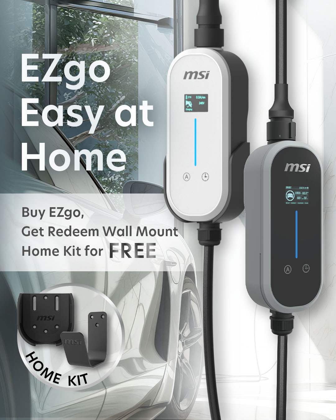 MSI Portable Charger | EZgo Easy at Home