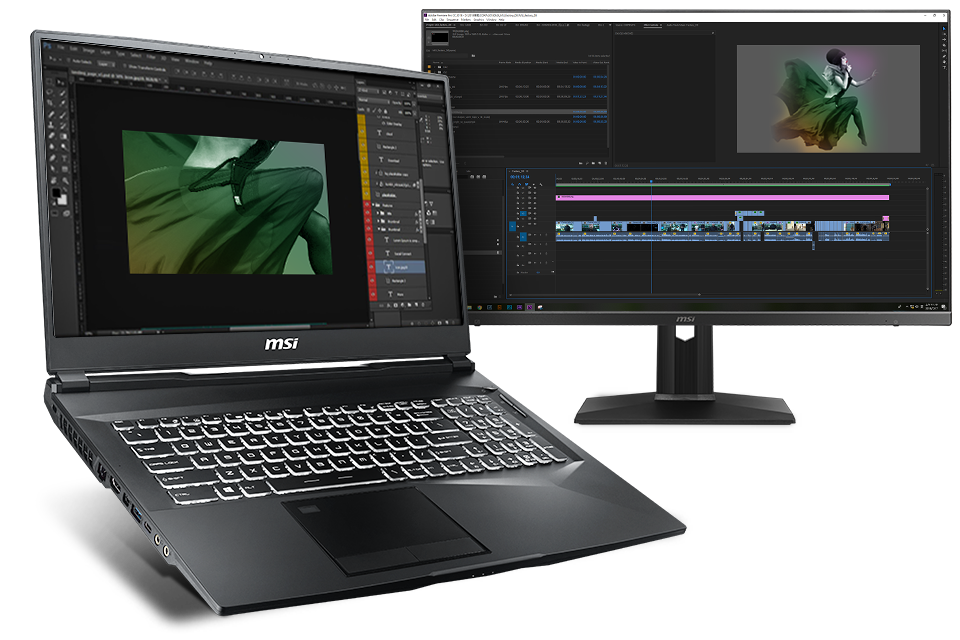 Windowsノート本体 MSI WE75 Corei7 9750H 32GB QuadroRTX3000