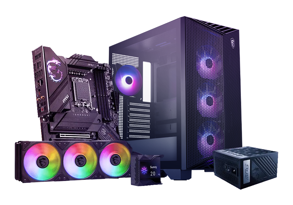 MPG GUNGNIR 211R AIRFLOW