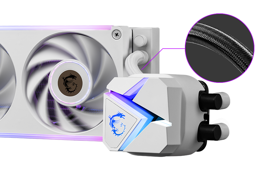 msi Mag Core Liquid c tubing