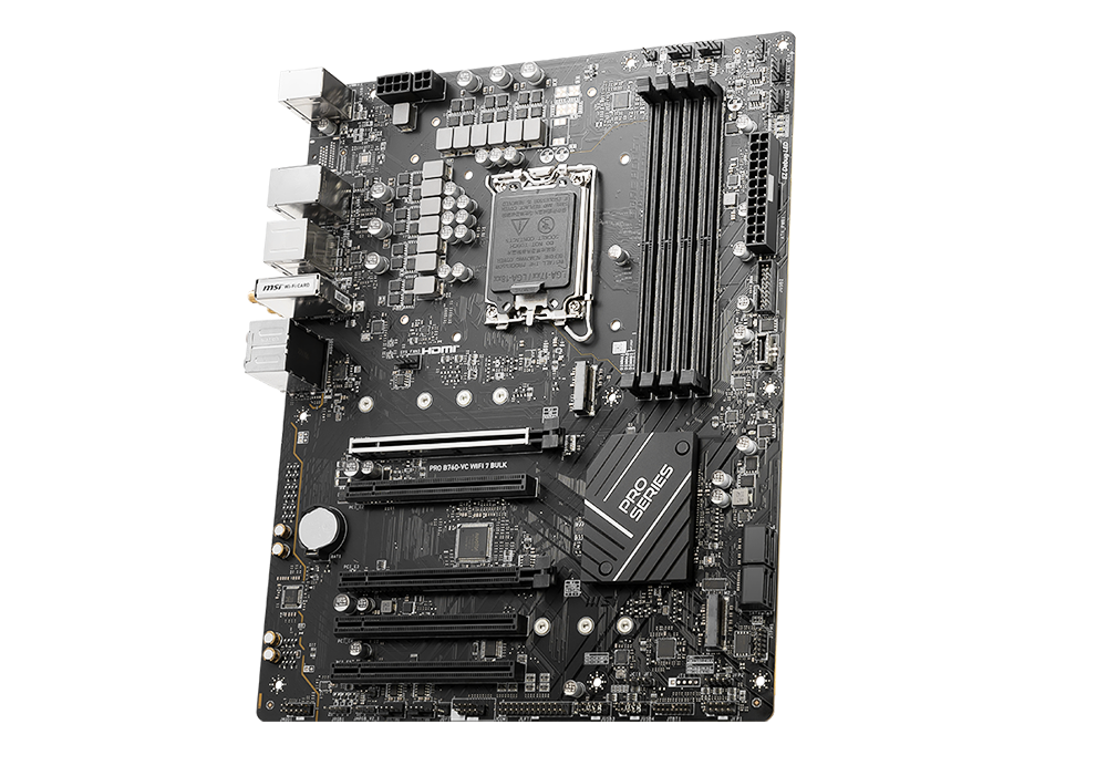 MSI PRO B660-A DDR4 box content