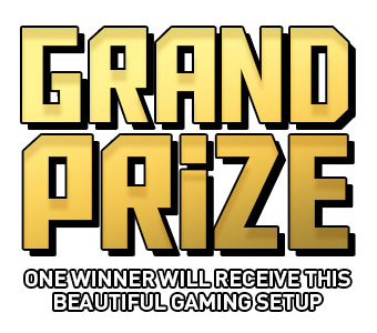 Grand Prize - 1 winner will recieve this beautiful gaming setup