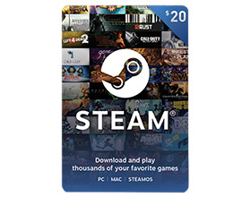 $20 Steam Cards