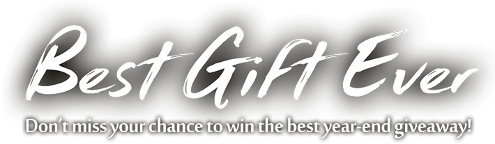 Best Gift Ever - Don't miss you chance to win the best year-end giveaway!