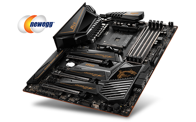 MEG X570 ACE Motherboard at Newegg.