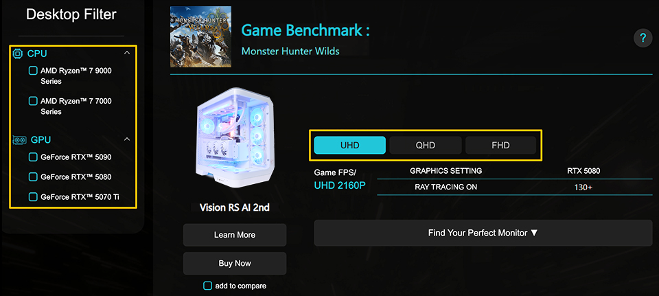 MSI Game Benchmark Tool