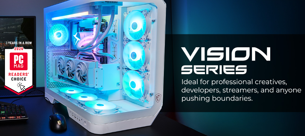 Vision Series 3x Reader's Choice Award