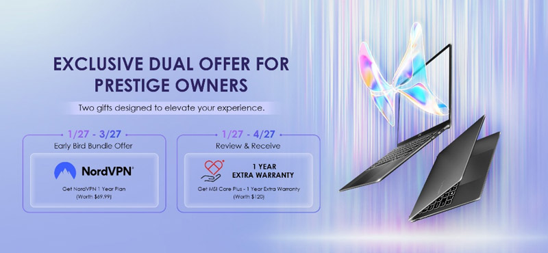 Exclusive Dual Offer for Prestige Owners