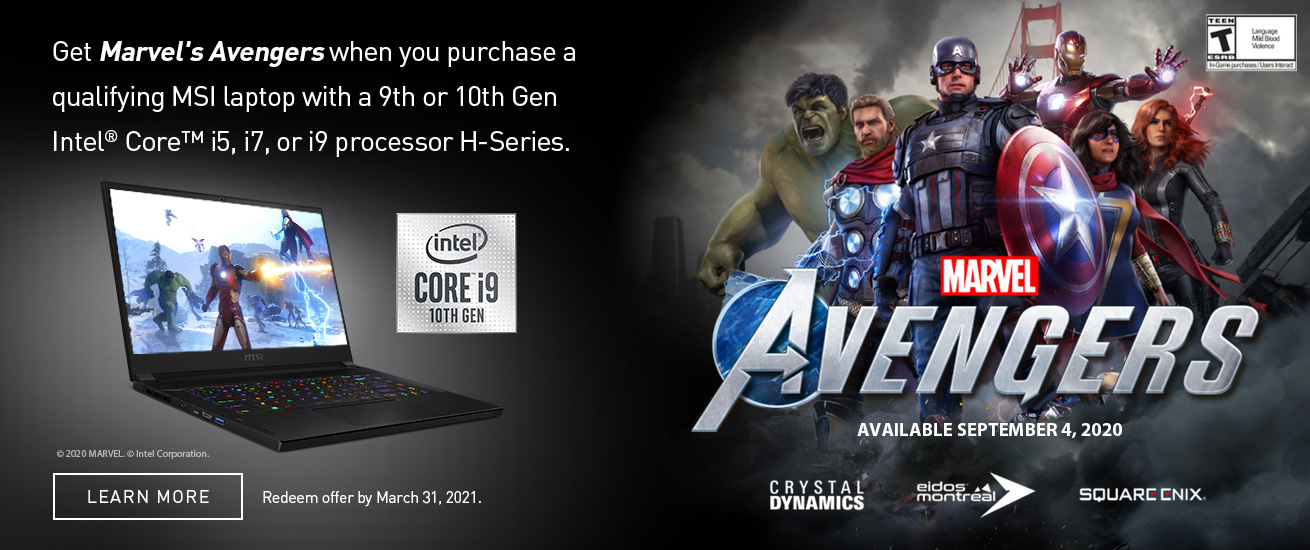 Intel Avengers Promotion
