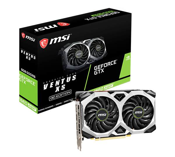 GeForce GTX 1660 SUPER VENTUS XS OC
