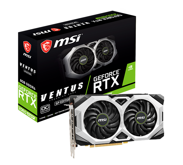 GeForce RTX 2060 SUPER VENTUS GP OC