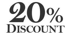20% Discount