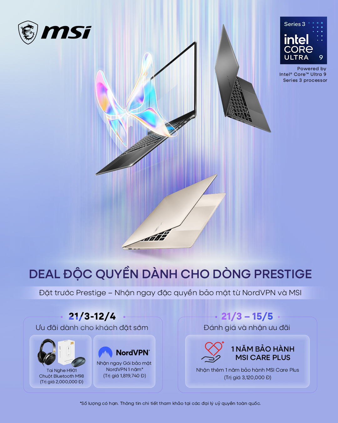 Prestige Series Banner